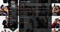 Desktop Screenshot of moorephotovideobooths.com